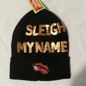 Fresh Cuff Sequined Beanie